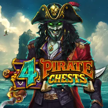 4 Pirate Chests